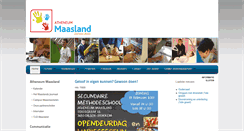 Desktop Screenshot of campusmaasland.be